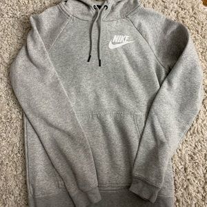 grey nike hoodie